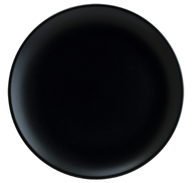 Порцеланова черна чиния 30 см NOTTE, Bonna Турция