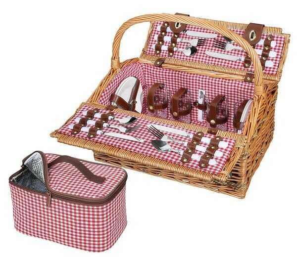 RIVOLI NEW кошница за пикник за 4 човека с термо чанта, Cilio Германия