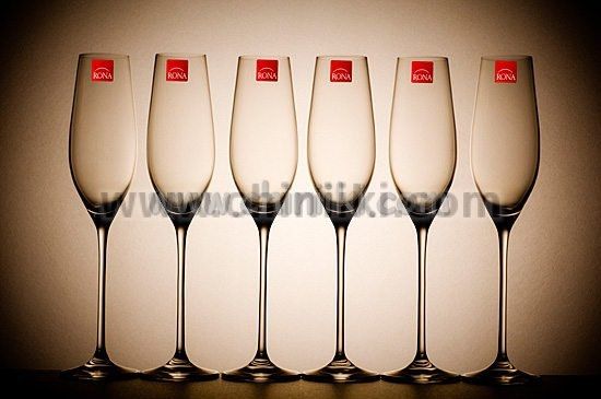 Rona Celebration чаши за шампанско 210 мл - 6 броя