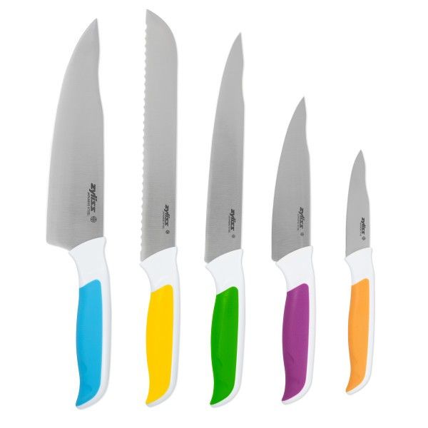 Комплект 5 ножа с блок за съхранение, COMFORT, ZYLISS Швейцария
