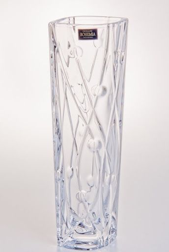 Лабиринт ваза за цветя 25.5 см, Bohemia Crystalite