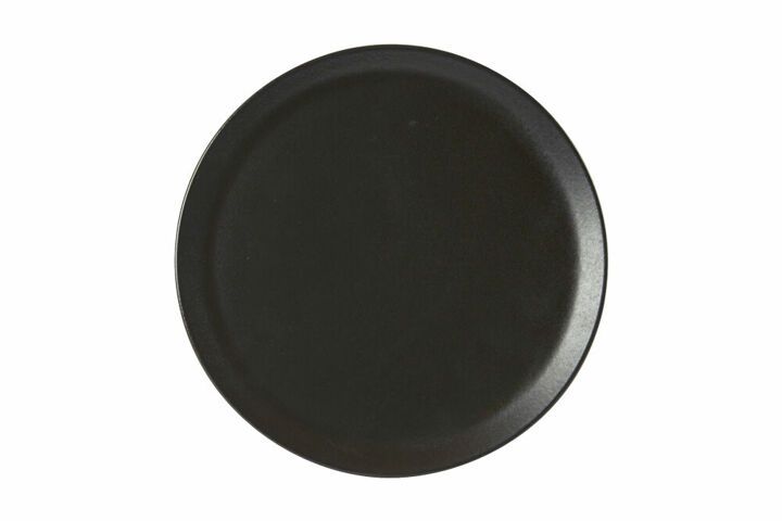 Порцелановa чиния за пица 32 см, черен цвят, Porland Турция