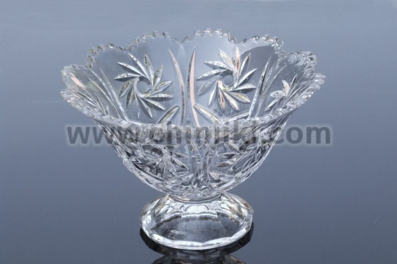 Pinwheel кристална купичка за ядки / сладолед 13.5 см, Bohemia