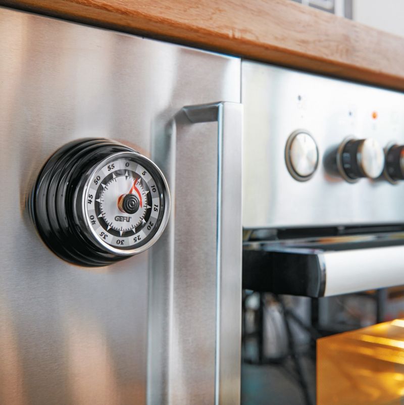 Кухненски термометър RETRO, черен цвят, GEFU Германия