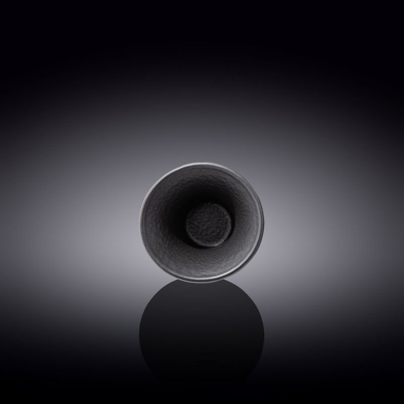 Порцеланова сосиера 7.5 см SlateStone, черен цвят, WILMAX Англия
