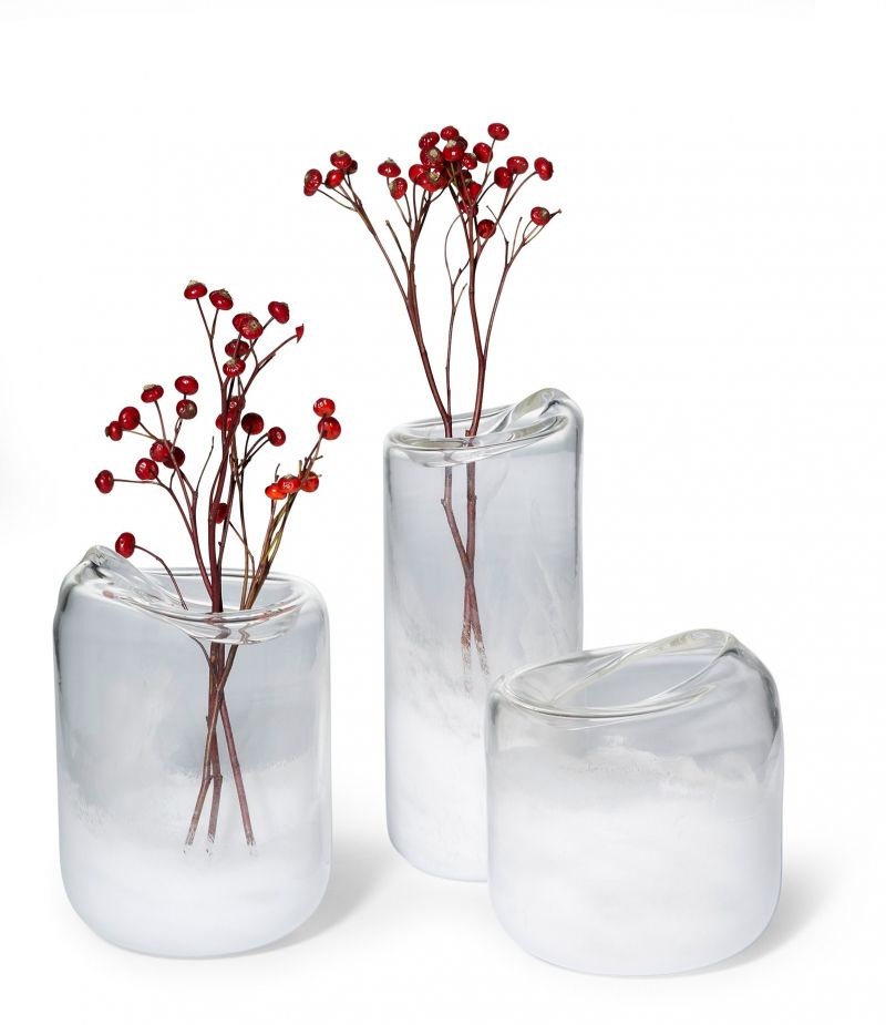 Стъклена ваза SNOW - размер S, PHILIPPI Германия