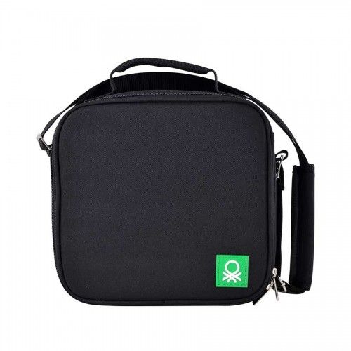 Термо чанта за обяд с кутии за храна Black and White, United Colors Of Benetton