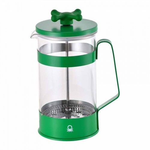 Френска преса за кафе и чай 600 мл Rainbow, зелен цвят, United Colors Of Benetton