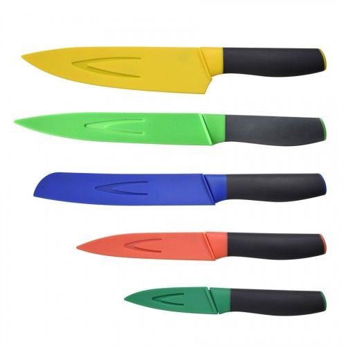 Комплект 5 броя цветни ножове с незалеващо покритие, United Colors Of Benetton