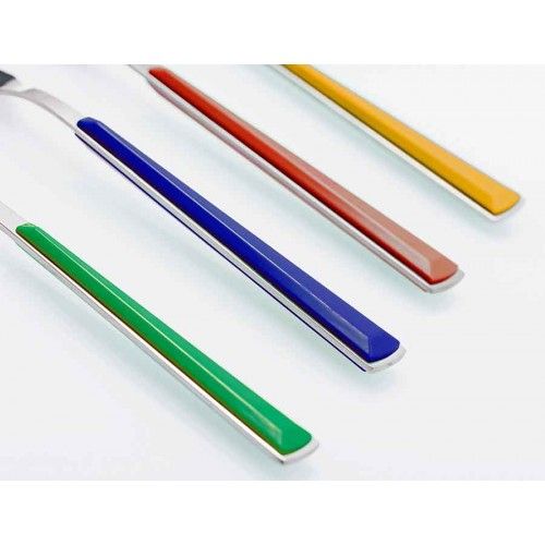 Комплект прибори за хранене с цетни дръжки за 6 човека 24 части, United Colors Of Benetton