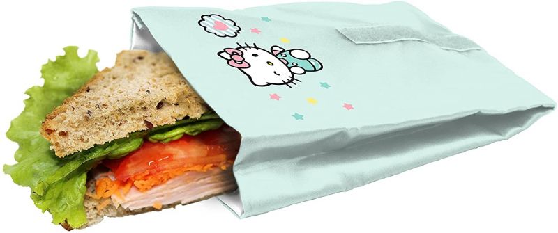 Чанта / джоб за сандвич и храна HELLO KITTY, 18.5 x 14 см, NERTHUS Испания