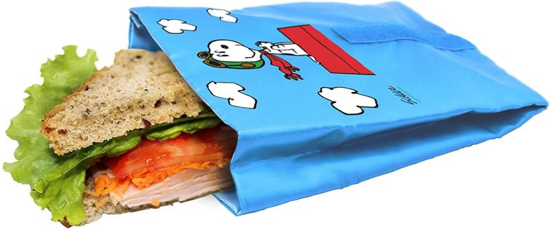 Чанта / джоб за сандвич и храна SNOOPY, 18.5 x 14 см, NERTHUS Испания