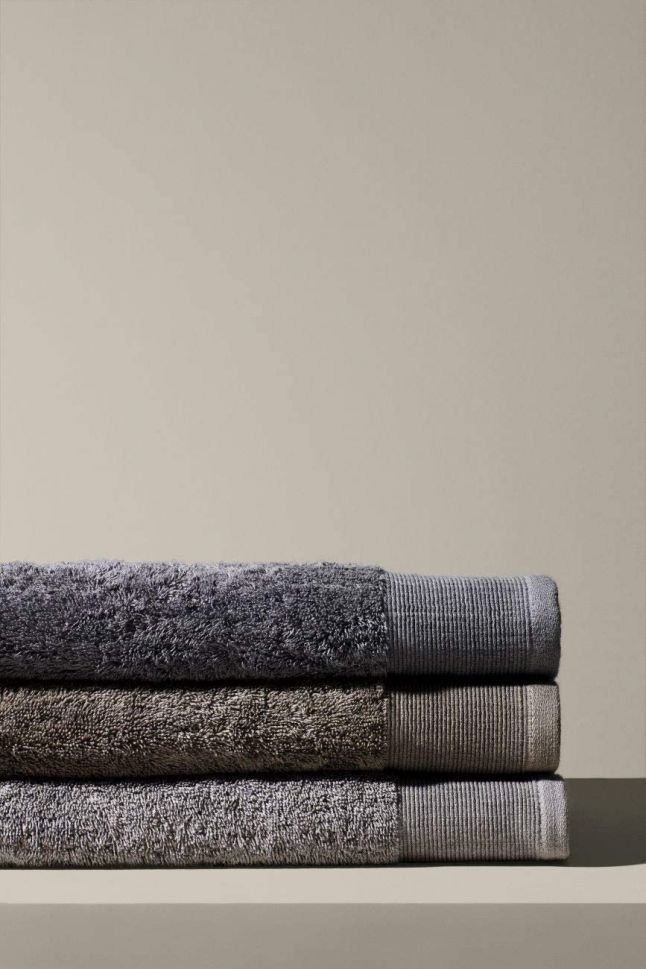 Хавлиена кърпа в сив цвят GIO, 50 х 100 см, BLOMUS Германия