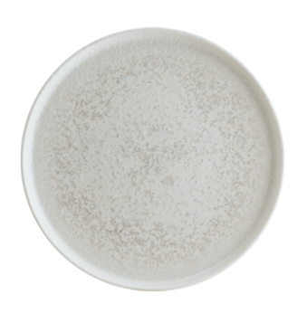 Порцеланова чиния с борд 22 см LUNAR WHITE, Bonna Турция