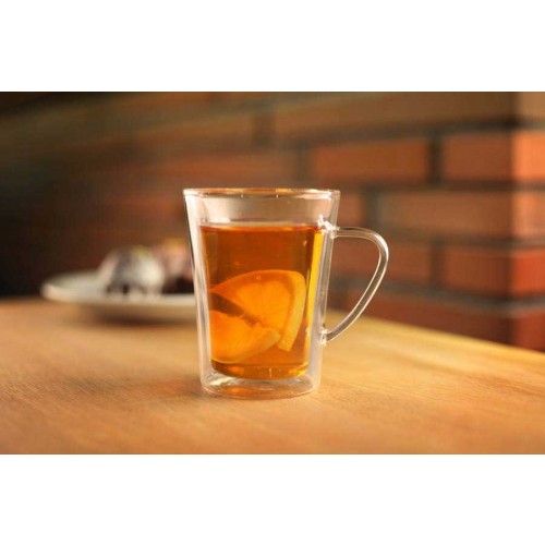 Двустенна чаша за чай 250 мл AMO, Vialli Design Полша