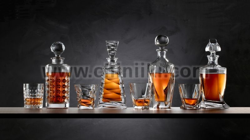 BARLEY комплект за уиски 7 елемента, Bohemia Crystalite