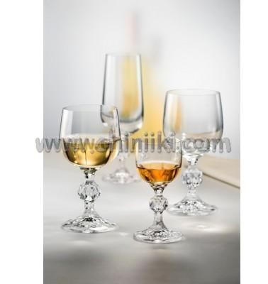 Чаши за бяло вино 230 мл STERNA, 6 броя, Bohemia Crystalite
