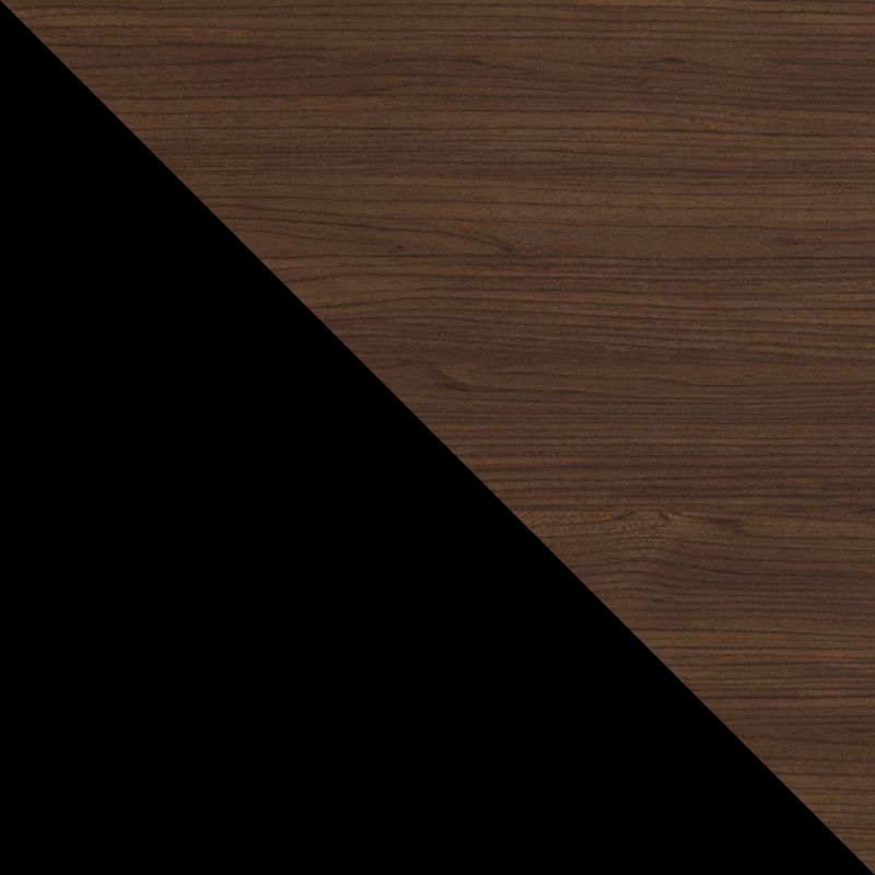 Свободностояща етажерка BELLWOOD, цвят черен / орех, UMBRA Канада