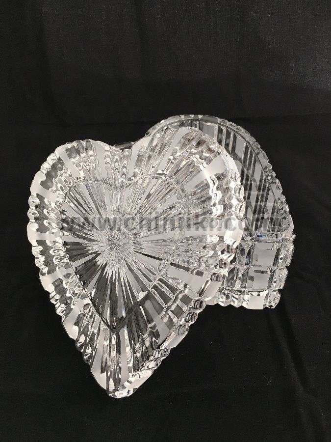 Кристална бижутерка Сърце 12.7 x 11.5 см, Zawiercie Crystal