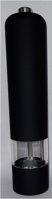 Електрическа мелничка за сол или пипер Salt & Pepper, керамичен механизъм, черен цвят