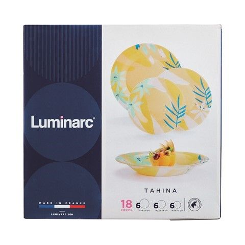 TAHINA сервиз за хранене 18 елемента, Luminarc Франция