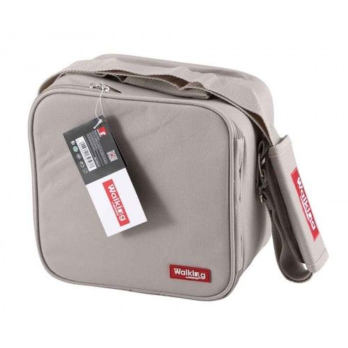 Термо чанта за обяд с аксесоари Walking Business, сив цвят, Bergner Австрия