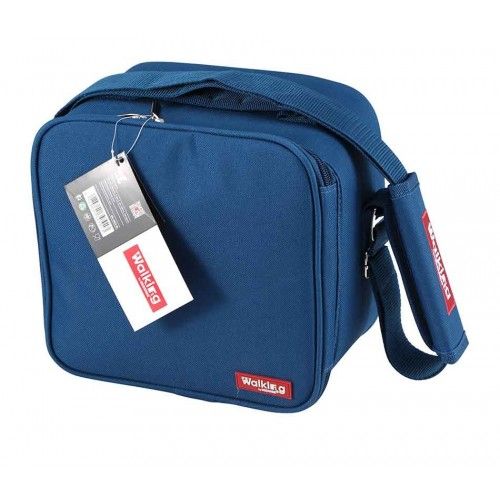 Термо чанта за обяд с аксесоари Walking Business, син цвят, Bergner Австрия
