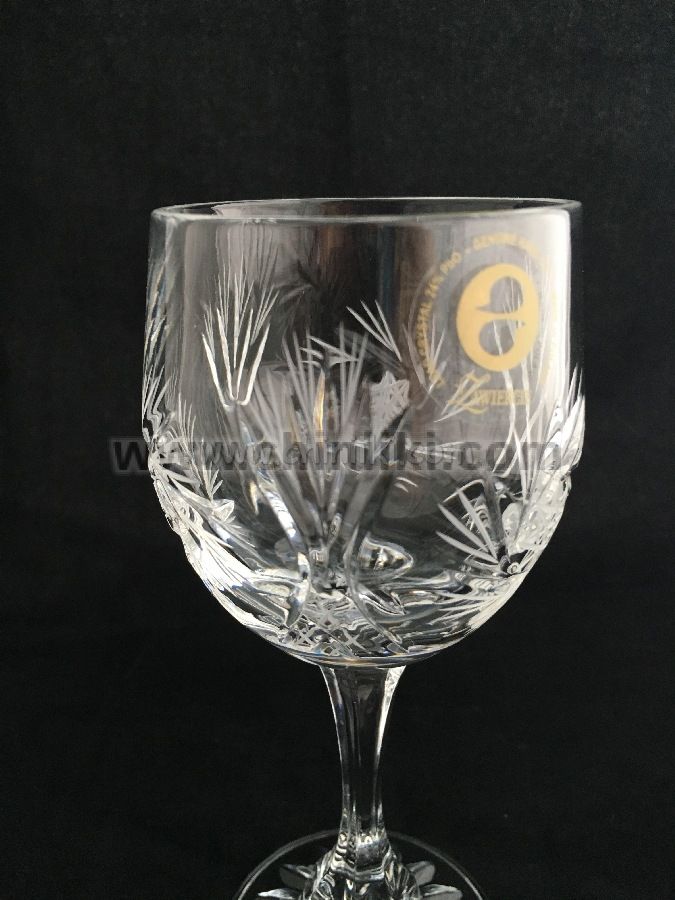 Моника кристални чаши за ракия на столче 75 мл - 6 броя, Zawiercie Crystal Полша