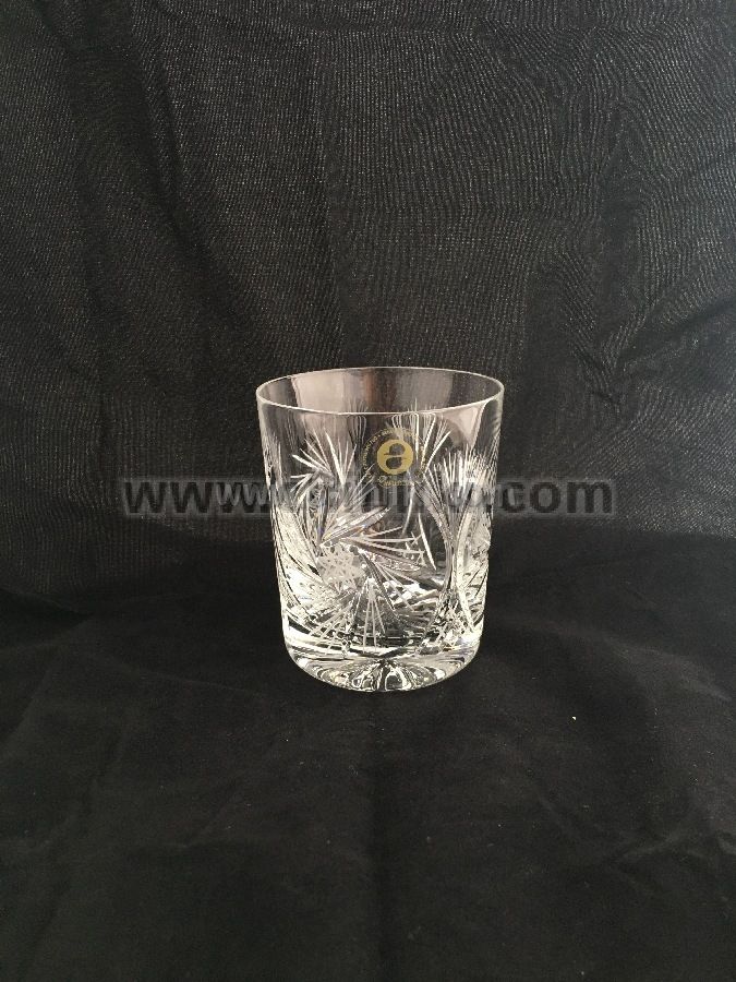 Моника кристални чаши за уиски 280 мл - 6 броя, JULIA Crystal Полша