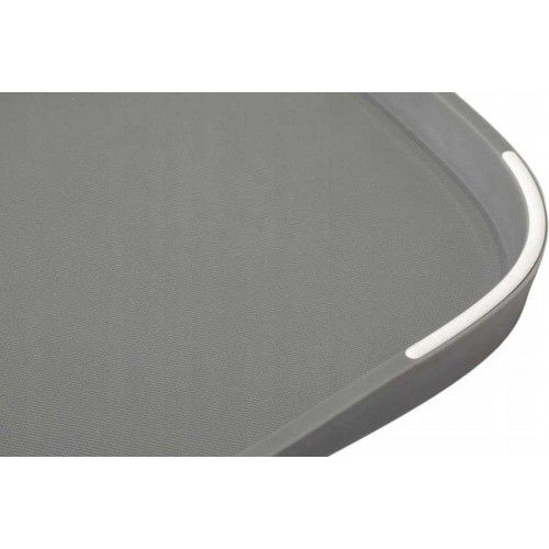 Двустранна дъска за рязане 37 x 24.5 см LIVIO, сив цвят, Vialli Design Полша